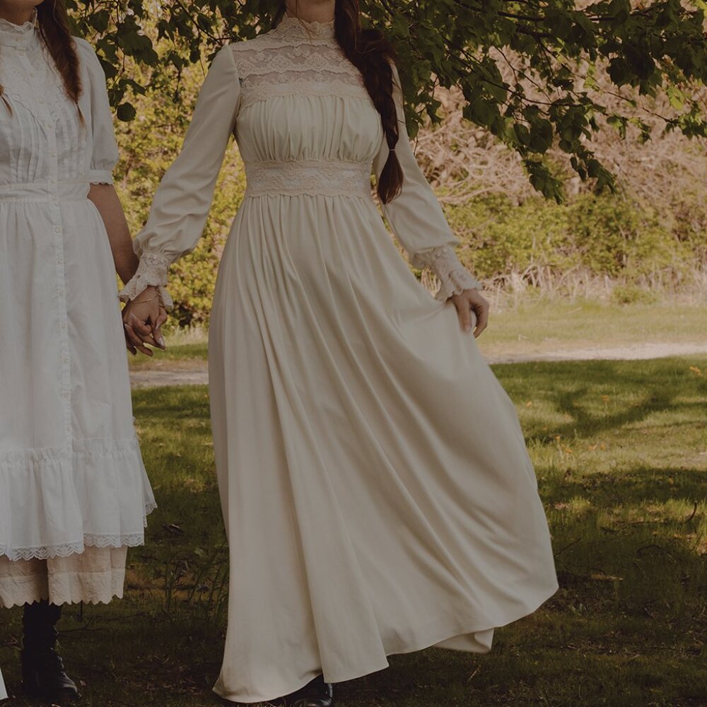1940's Ivory Gown
